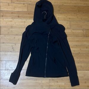 Lululemon Athletica Black Zip-Up Hoodie